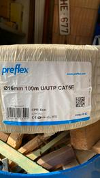 Preflex UTP cat5e 100m, Doe-het-zelf en Bouw, Ophalen, Nieuw