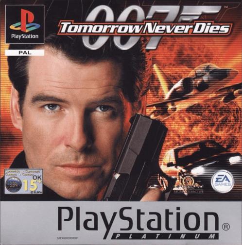007 Tomorrow Never Dies Platinum, Consoles de jeu & Jeux vidéo, Jeux | Sony PlayStation 1, Utilisé, Aventure et Action, 1 joueur
