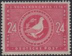 1949 - DUITSLAND - Russische zone - 3e Volkscongres - [*/MH], Postzegels en Munten, Postzegels | Europa | Duitsland, Overige periodes