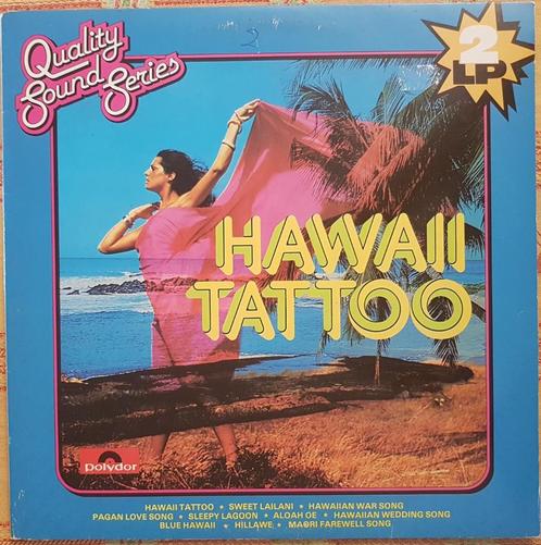 2LP Hawaii Tattoo - Ray King, Malekowa Guitars, Roberto Delg, Cd's en Dvd's, Vinyl | Wereldmuziek, Zo goed als nieuw, Overige soorten