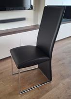 eetkamerstoelen hoog in namaak leder, Ophalen, Gebruikt