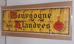 Affiche Bourgogne des Flandres Bruges années 1960, Enlèvement ou Envoi, Utilisé, Panneau publicitaire