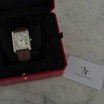 Cartier Tank XL 3800 collaborateur LC Dial, Montre-bracelet, Autres marques, Cuir, Enlèvement