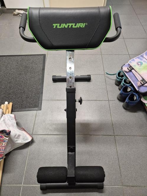 Tunturi core CT40 rugtrainer, Sport en Fitness, Fitnessapparatuur, Zo goed als nieuw, Overige typen, Rug, Metaal, Ophalen