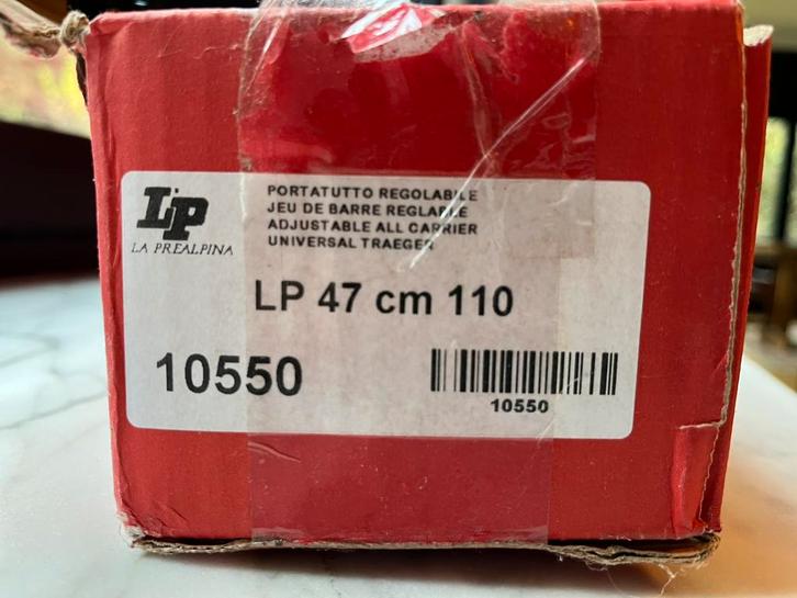 Barres de toit universelle LP LAPREALPINA, Autos : Divers, Porte-bagages, Comme neuf, Enlèvement ou Envoi