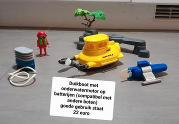 Playmobil: duikboot + onderwatermotor set 3611  beschikbaar voor biedingen