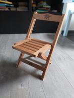Kleine Klapstoel hout, Ophalen of Verzenden, Gebruikt