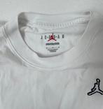 JORDAN tshirt wit medium (2x gedragen), Vêtements | Hommes, T-shirts, Enlèvement ou Envoi, Comme neuf, Blanc