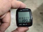 Sigma fietscomputer BC16.12 draadloos, Fietsen en Brommers, Fietsaccessoires | Fietscomputers, Ophalen of Verzenden, Draadloos