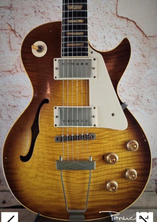 Panucci '59 inspired, Musique & Instruments, Instruments à corde | Guitares | Électriques, Comme neuf, Enlèvement ou Envoi