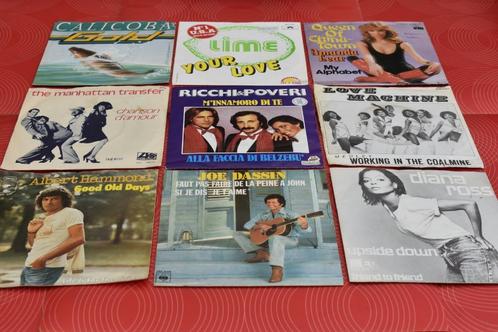 45t vinyl's uit de jaren 50*60*70*80 enz.., CD & DVD, Vinyles | Pop, Comme neuf, 1960 à 1980, Enlèvement ou Envoi