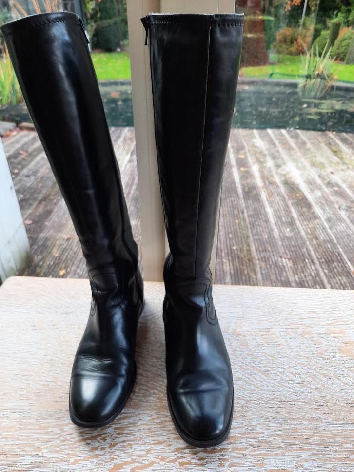 Toffe laarzen CELLINI - 40, Kleding | Dames, Schoenen, Zo goed als nieuw, Hoge laarzen, Zwart, Ophalen of Verzenden