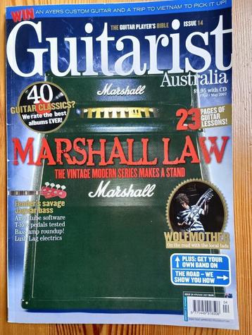 Guitarist - Gitaar Tijdschrift - Guitar Magazine 2007 - Vai beschikbaar voor biedingen