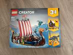 Lego 31132 - vikingship - creator 3in1 - Sealed, Ophalen of Verzenden, Lego