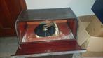 Vintage kast met platenspeler jaren 50, TV, Hi-fi & Vidéo, Tourne-disques, Enlèvement, Utilisé, Tourne-disque, Philips
