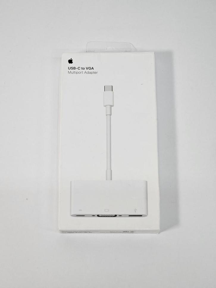 Apple USB-C naar VGA multipoort Apple Adapter - Wit, Computers en Software, Pc- en Netwerkkabels