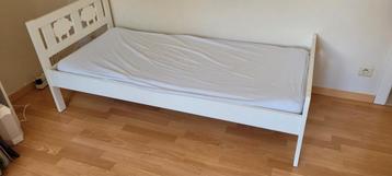 Peuterbed Ikea Kritter 70x160 met matras  beschikbaar voor biedingen