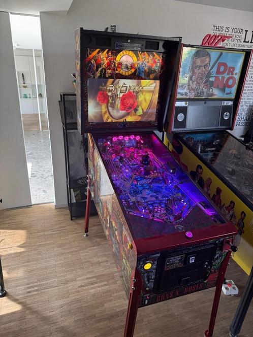 Flipperkast JJP Guns n Roses LE - NIEUW, Verzamelen, Automaten | Flipperkasten, Nieuw, Dot-matrix, Flipperkast, Overige merken