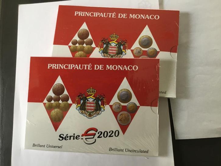 Allerlei euromunten Monaco, Postzegels en Munten, Munten | Europa | Euromunten, 10 cent, Monaco, Ophalen of Verzenden
