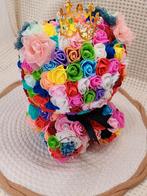 Roze kunstteddybeer, Ophalen of Verzenden, Zo goed als nieuw, Binnen