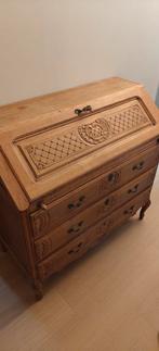 Houten secretaresse, Huis en Inrichting, Ophalen, Zo goed als nieuw