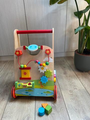 Houten loopwagen Jouéco activiteiten baby beschikbaar voor biedingen