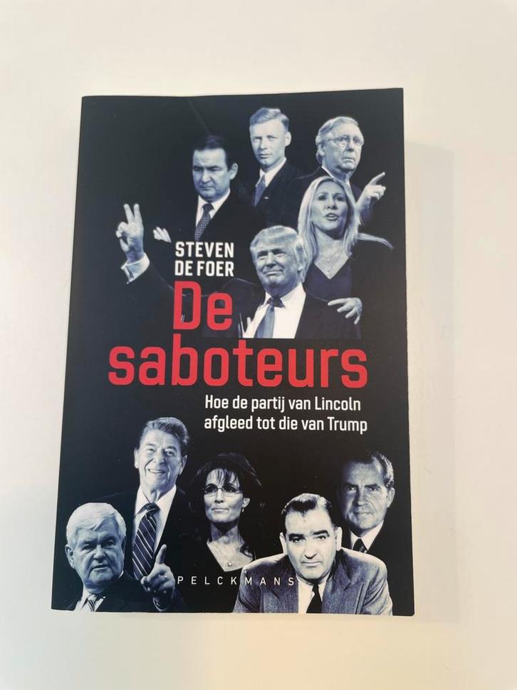 Steven De Foer - De saboteurs, Boeken, Politiek en Maatschappij, Ophalen of Verzenden