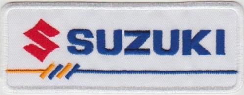 Suzuki stoffen opstrijk patch embleem #16, Motoren, Accessoires | Overige, Nieuw, Verzenden