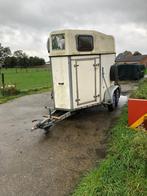 Trailer, Dieren en Toebehoren, Paarden en Pony's | Trailers en Aanhangwagens, Ophalen, Gebruikt, Hout, 2-paards trailer