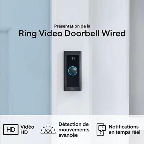 Ring Video Doorbell Bedrade slimme deurbel - NIEUW, Audio, Tv en Foto, Videobewaking, Nieuw, Buitencamera, Ophalen of Verzenden