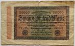 Duitsland - 20000 mark - 1923, Postzegels en Munten, Los biljet, Duitsland, Ophalen