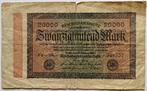 Duitsland - 20000 mark - 1923, Postzegels en Munten, Ophalen, Duitsland, Los biljet