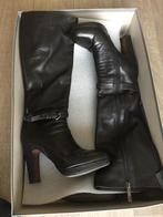 Zearte lederen dameslaars maat 36, Kleding | Dames, Schoenen, Hoge laarzen, Zwart, Ophalen of Verzenden, Gedragen