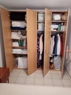 Kleerkast 4 deuren, Ophalen, Overige materialen, Gebruikt, 200 cm of meer