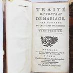 Robert Joseph Pothier - Traité Du Contrat De Mariage - 1768, Antiek en Kunst, Antiek | Boeken en Manuscripten, Ophalen, Pothier