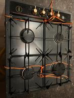 Gasfornuis, Ophalen, 4 kookzones, Zo goed als nieuw, Inbouw