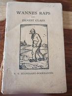 Wannes Raps, Ophalen of Verzenden, Ernest Claes