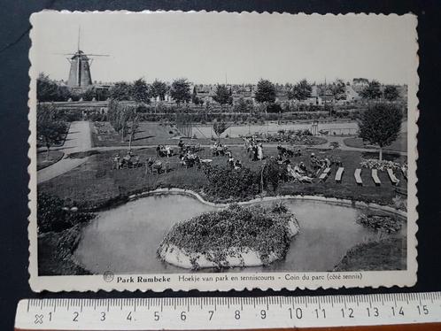 Postkaart Park Rumbeke (regio Roeselare ) Tennis Molen, Collections, Cartes postales | Belgique, Non affranchie, Flandre Occidentale