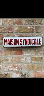 Emaille bord, Collections, Enlèvement ou Envoi, Comme neuf, Panneau publicitaire