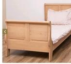 Grenen bed, Huis en Inrichting, Slaapkamer | Bedden, 190 cm of minder, Gebruikt, Bruin, 140 cm