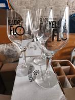 GELE FLO bierglazen, Ophalen of Verzenden, Nieuw, Bierglas