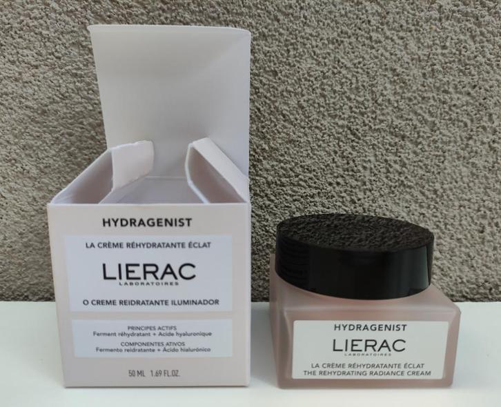 Lierac Hydragenist Rehydraterende Crème 50 ml, Handtassen en Accessoires, Uiterlijk | Gezichtsverzorging, Nieuw, Verzorging, Gehele gezicht