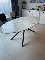 Tafel, Huis en Inrichting, Ophalen, Overige materialen, 100 tot 150 cm, Vijf personen of meer