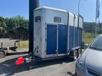 Paardenvan, Dieren en Toebehoren, Paarden en Pony's | Trailers en Aanhangwagens, Ophalen, Gebruikt, Aluminium, 2-paards trailer