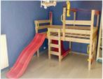 Lit mezzanine et toboggan, fun !, Enfants & Bébés, Chambre d'enfant | Lits superposés & Lits mezzanines, Enlèvement, Utilisé, Lit mezzanine