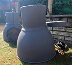 Grote Industrieel look hanglampen x2, Ophalen