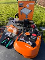 Pack Complet Worx Landroid L2000 (2000m²) + ACS + Carport, Jardin & Terrasse, Enlèvement, Utilisé, 20 à 25 cm, Contrôlable via l'application