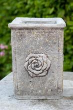 Bloempot steen, Jardin & Terrasse, Pots de fleurs, Jardin, Enlèvement, Béton, Utilisé