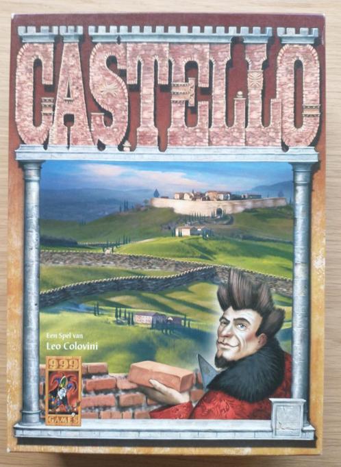 Castello - 999 Games, Hobby en Vrije tijd, Gezelschapsspellen | Bordspellen, Gebruikt, Een of twee spelers, Drie of vier spelers