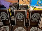 6 stoelen versace, Huis en Inrichting, Stoelen, Ophalen, Retro achtig, Zwart, Zo goed als nieuw
